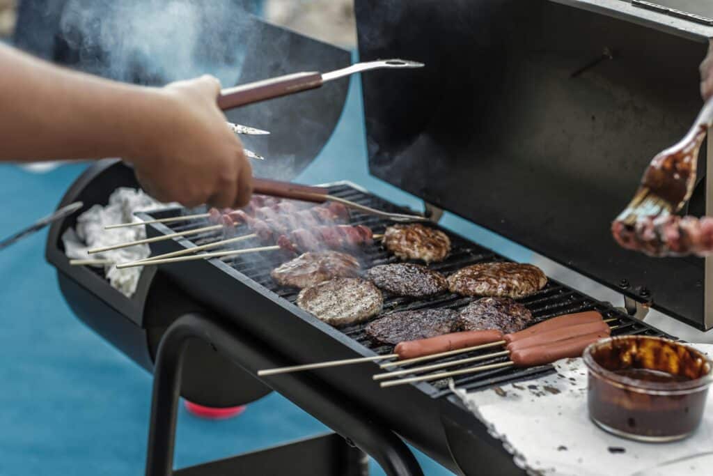 bbq activity during Memorial Day