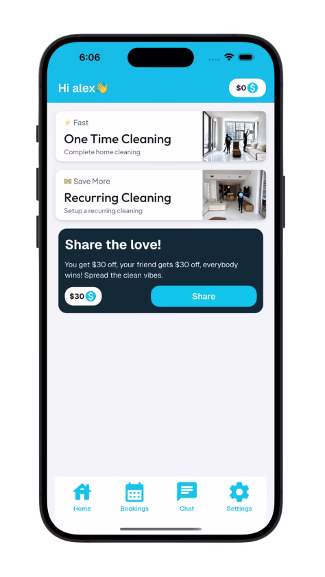 Screenshot of Arionclean APP